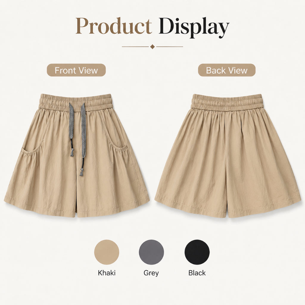 Women's Striped Shorts
