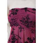Women's Mesh Floral Tank Top