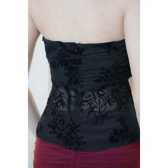 Women's Mesh Floral Tank Top