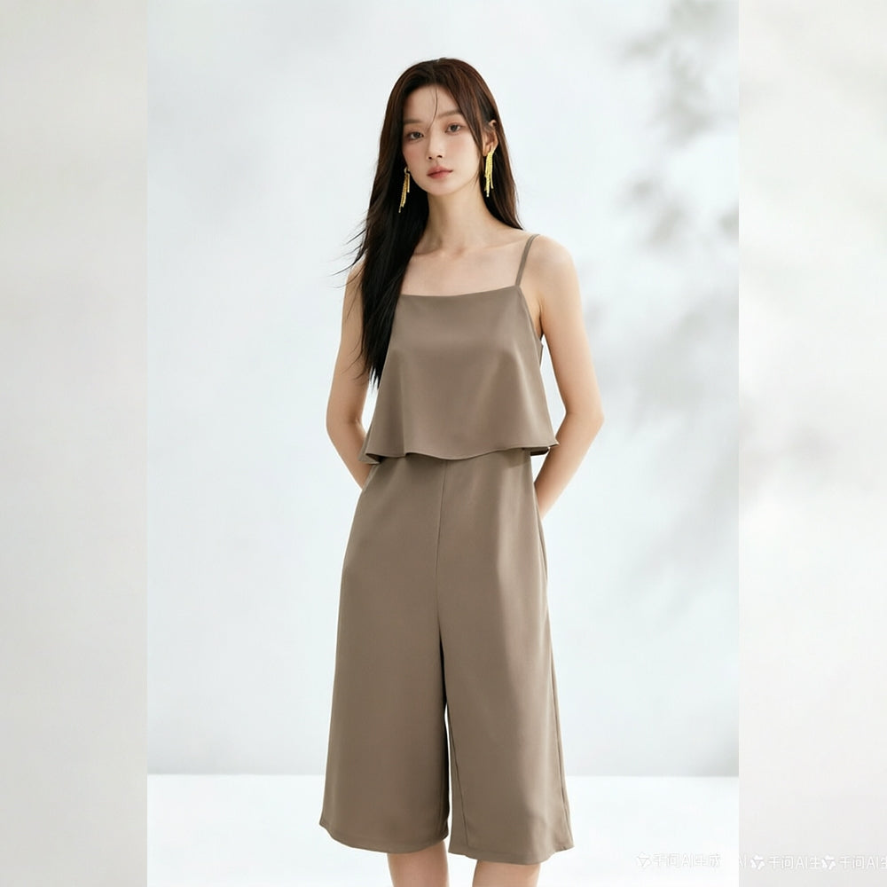 Women's Sleeveless Jumpsuit