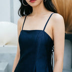 Women's Low-Back Sleeveless Midaxi Dress