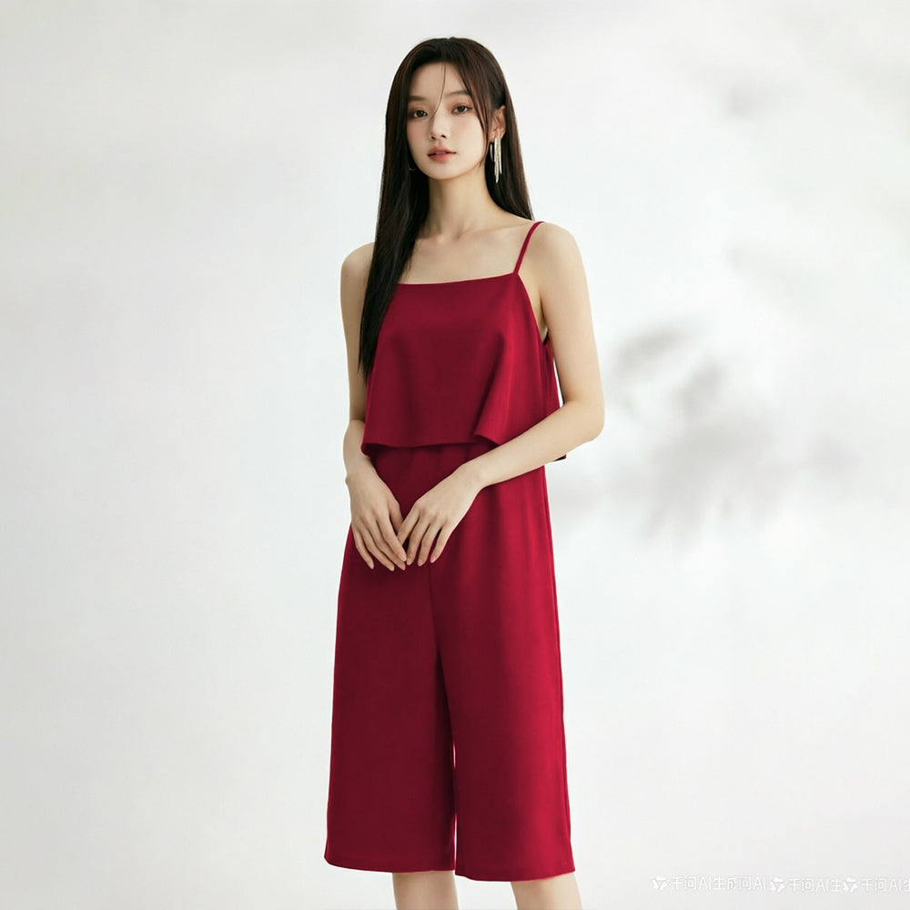 Women's Sleeveless Jumpsuit
