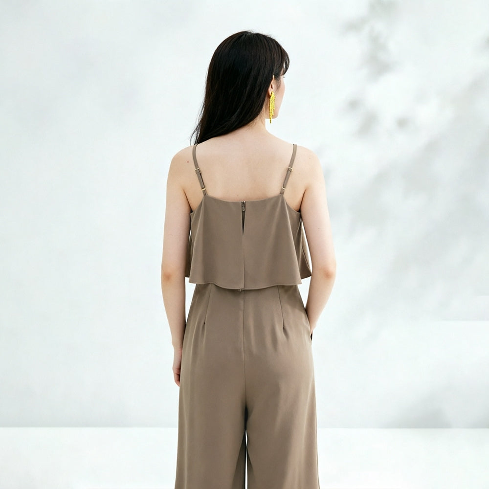 Women's Sleeveless Jumpsuit