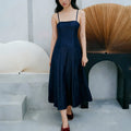 Women's Low-Back Sleeveless Midaxi Dress