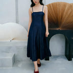Women's Low-Back Sleeveless Midaxi Dress